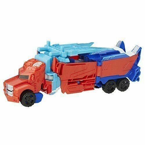 Transformers - Robots in Disguise Warrior Class Power Surge OPTIMUS PRIME Figure