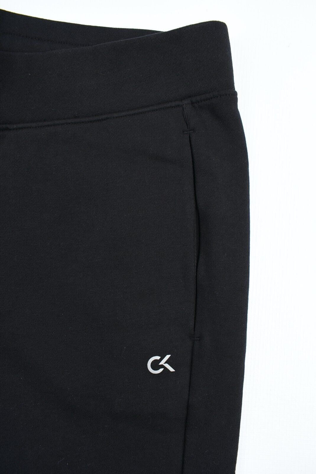 CALVIN KLEIN PERFORMANCE Women's Black Cuffed Joggers Pants, size M (UK 12)