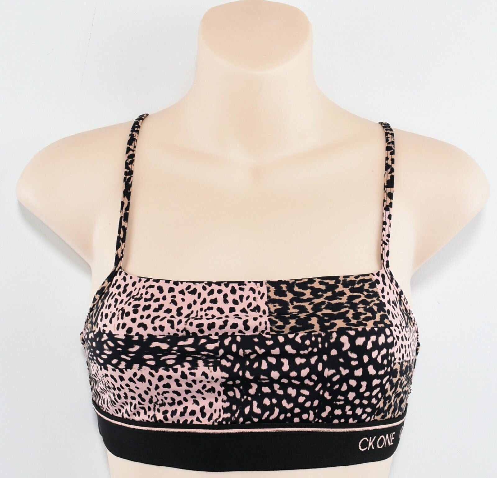 CALVIN KLEIN CK ONE Women's Micro Bralette, Multicoloured/Pattern size M (UK 12)