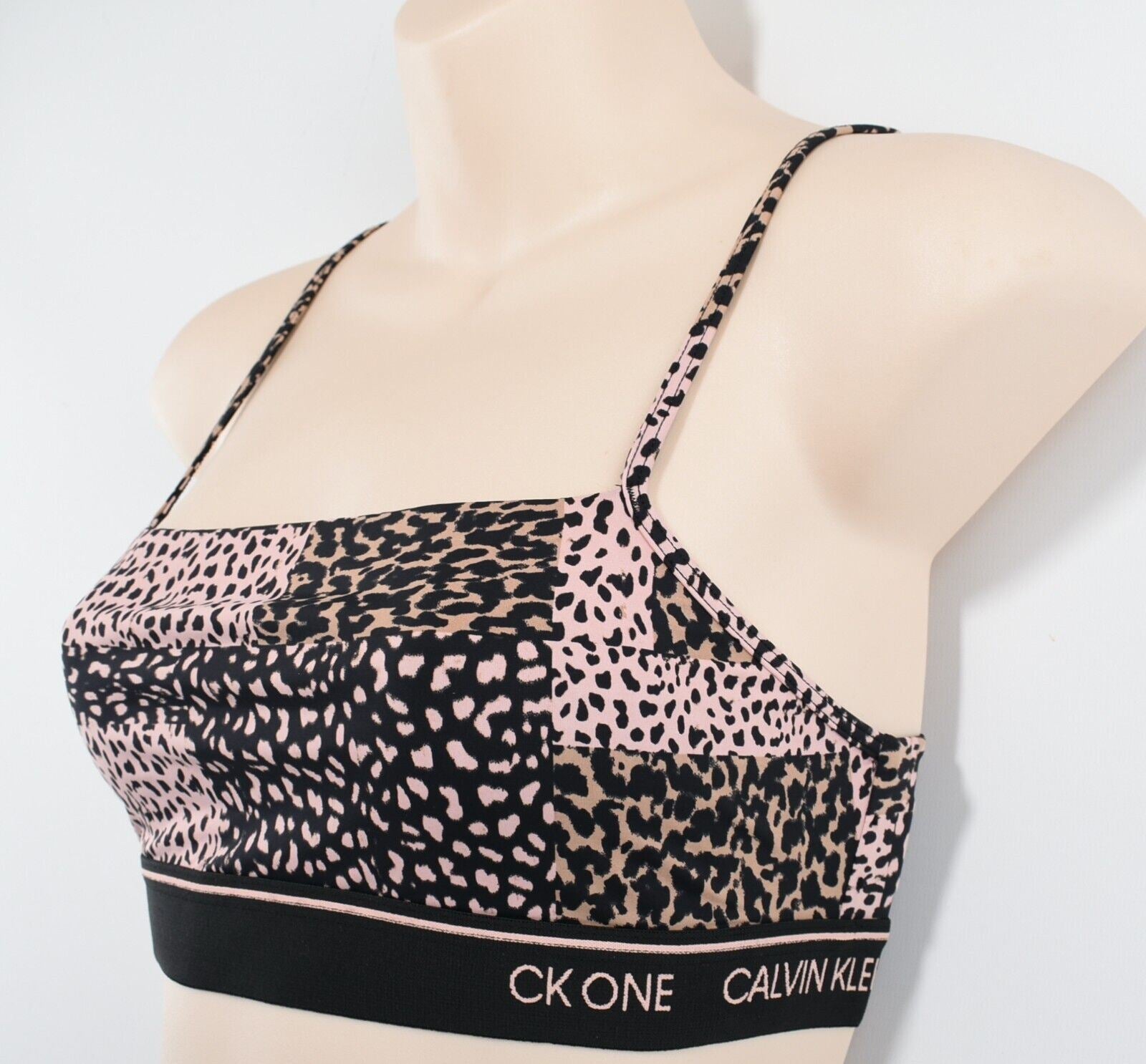 CALVIN KLEIN CK ONE Women's Micro Bralette, Multicoloured/Pattern size M (UK 12)