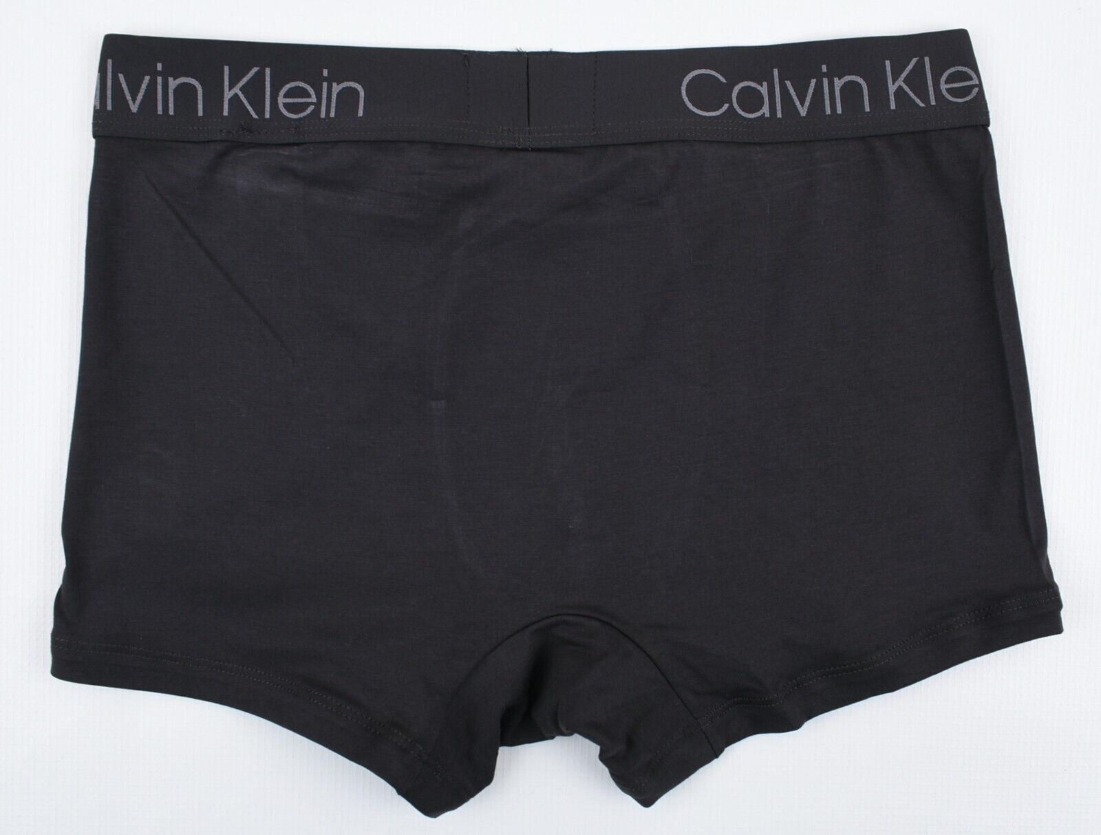 CALVIN KLEIN Underwear: Men's Egyptian Cotton Boxer Trunk, Black, size S (28-30)