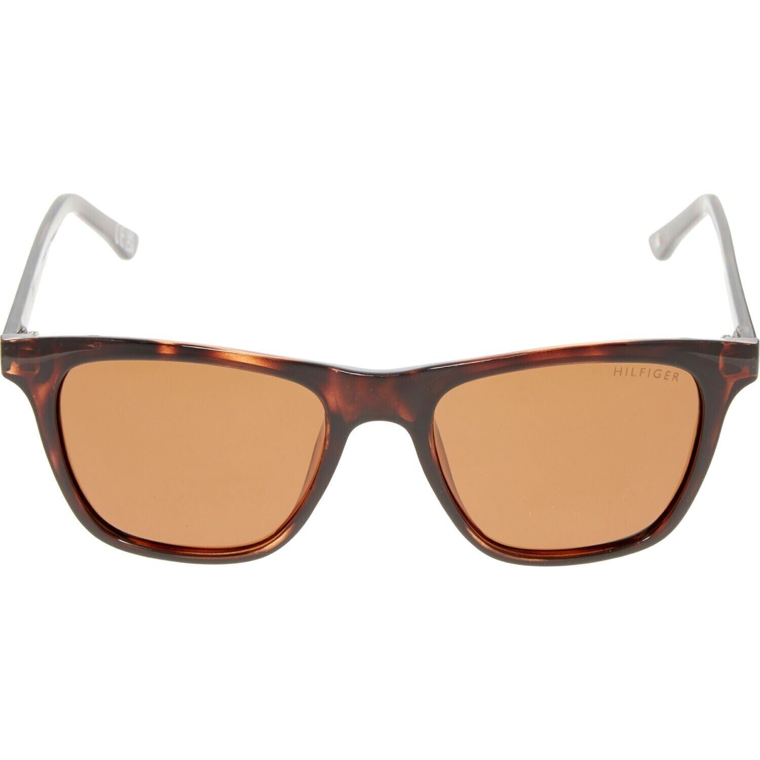 TOMMY HILFIGER Men's TATE Brown Gloss Tortoiseshell Sunglasses, OL562