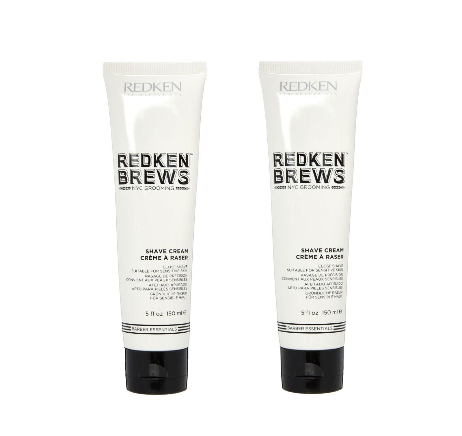 2x REDKEN BREWS - Men's Shaving Cream (2x 150ml)
