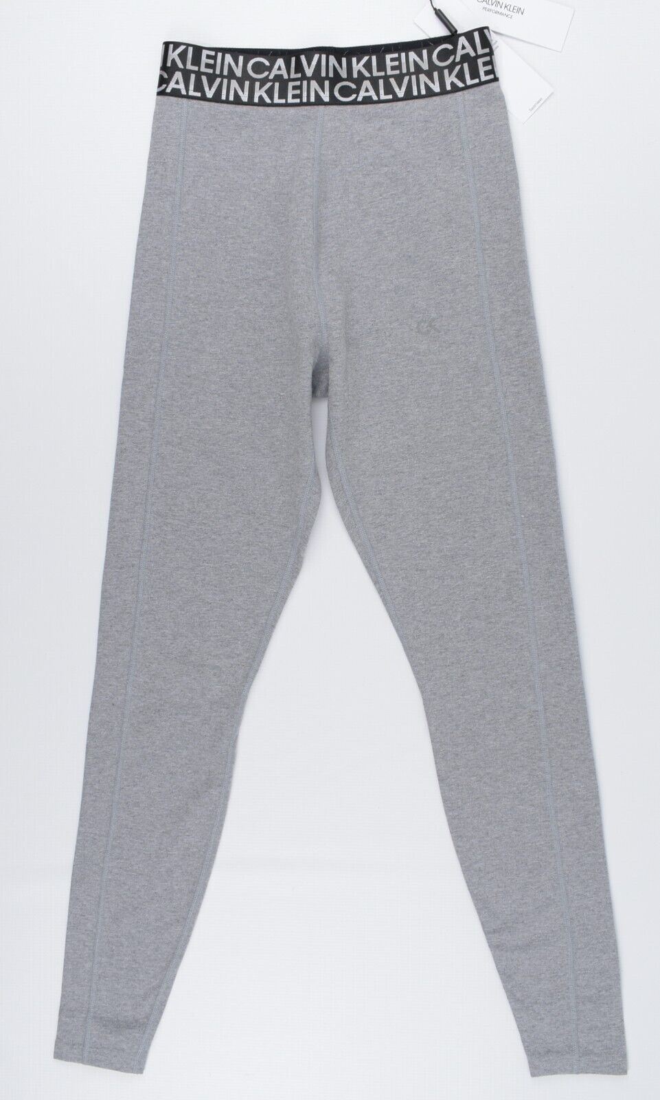 CALVIN KLEIN PERFORMANCE Women's Cotton Leggings, Heather Grey, size M (UK 12)