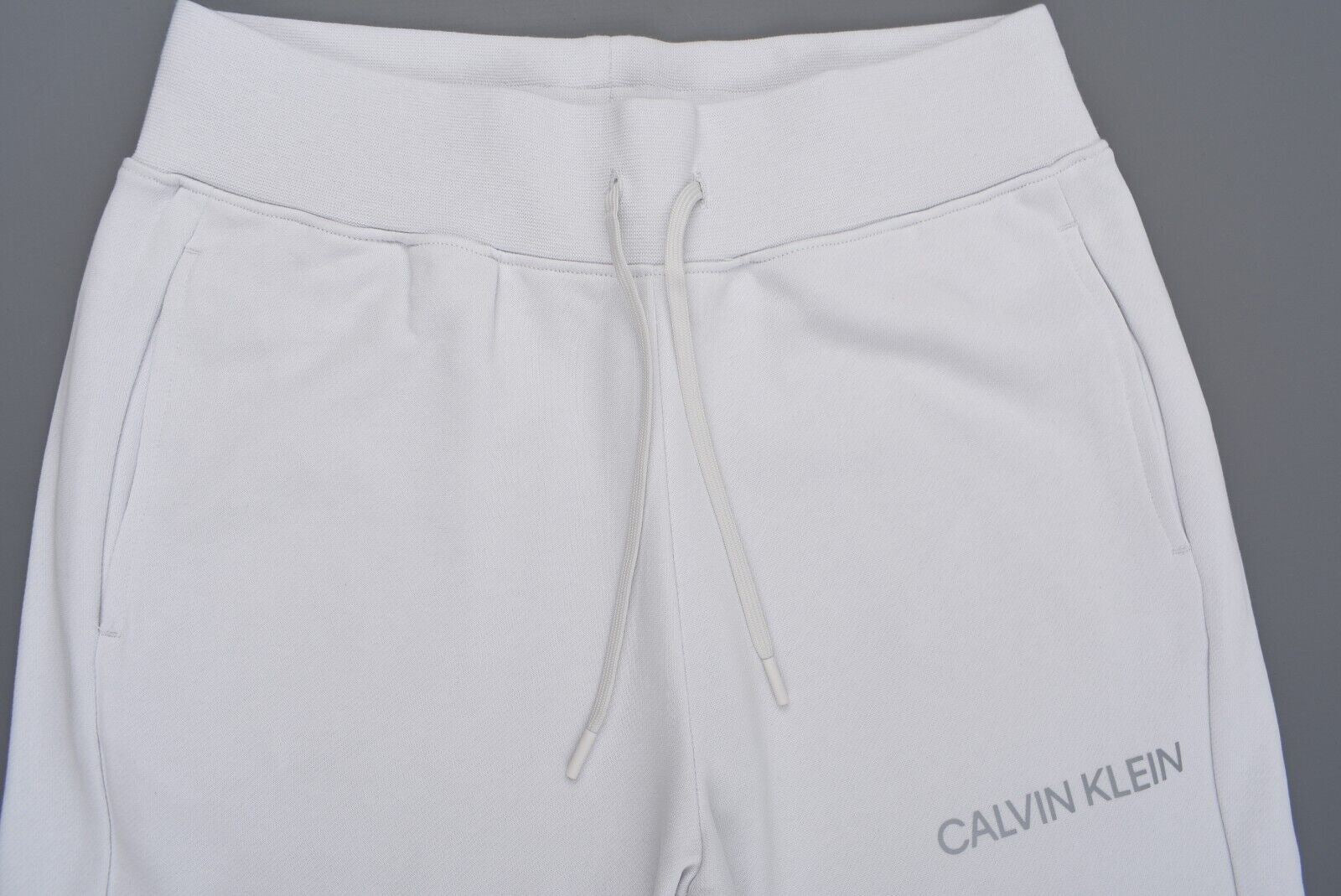 CALVIN KLEIN PERFORMANCE Women's Cuffed Joggers Pants, Nimbus Cloud, size XS