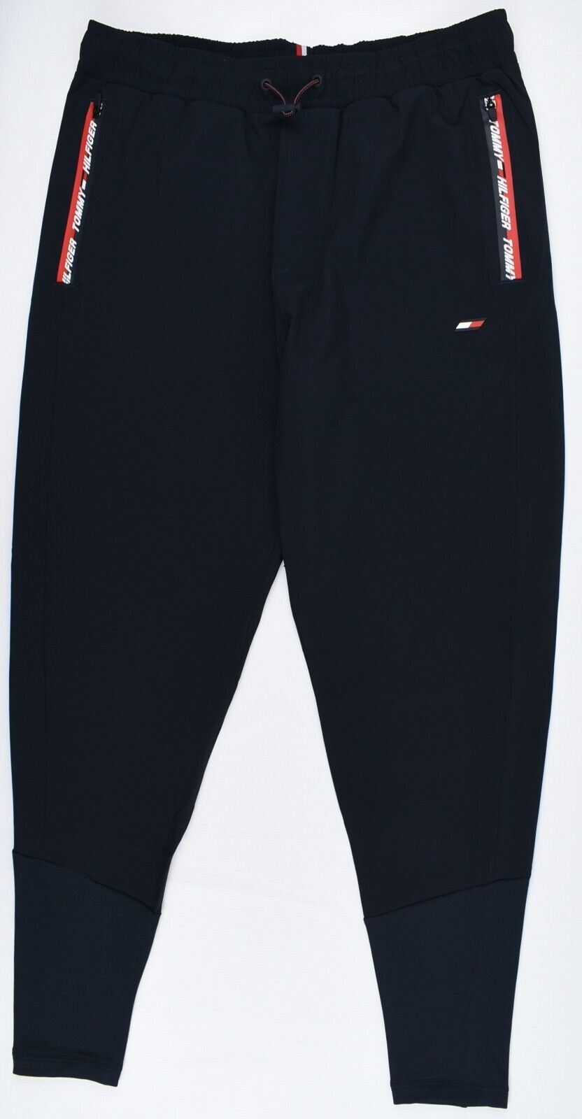 TOMMY HILFIGER Men's Training Joggers, Workout Pants, Desert Sky (Blue), size S