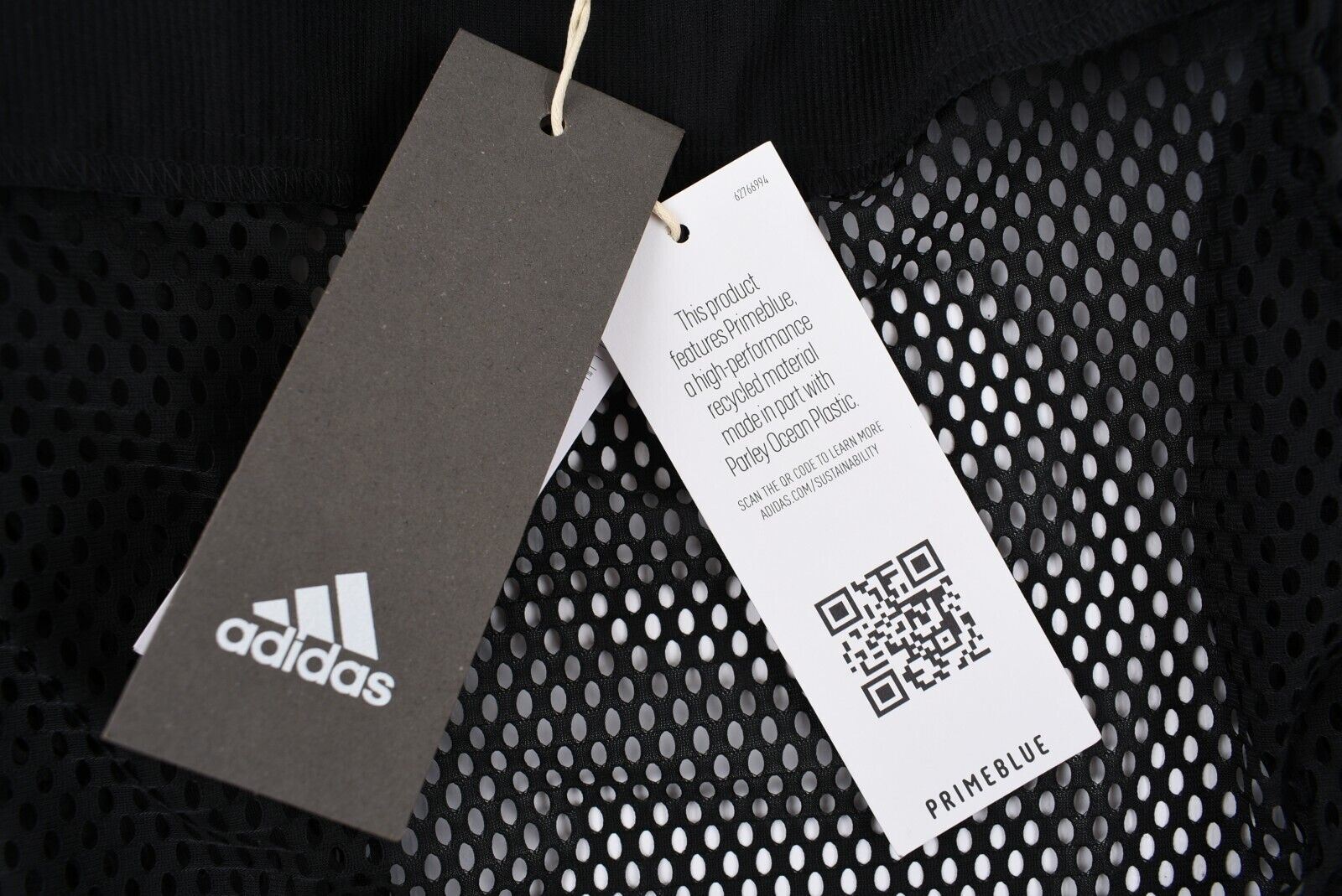 ADIDAS Activewear: Women's Primeblue Short Track Jacket, Black, size M UK 12-14