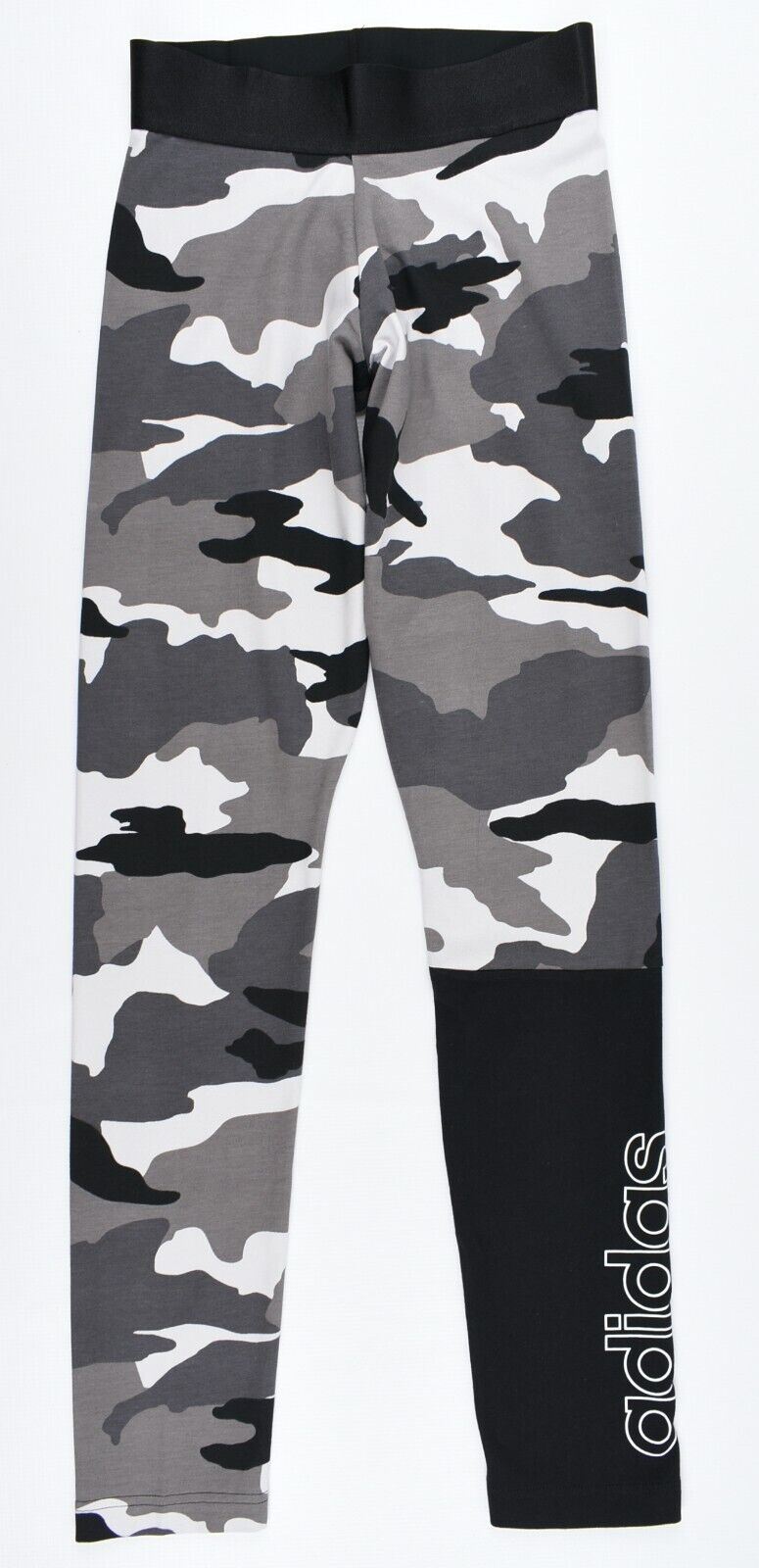 ADIDAS Women's FAST AND CONFIDENT Camo Print Leggings, Grey, size XS (UK 4-6)
