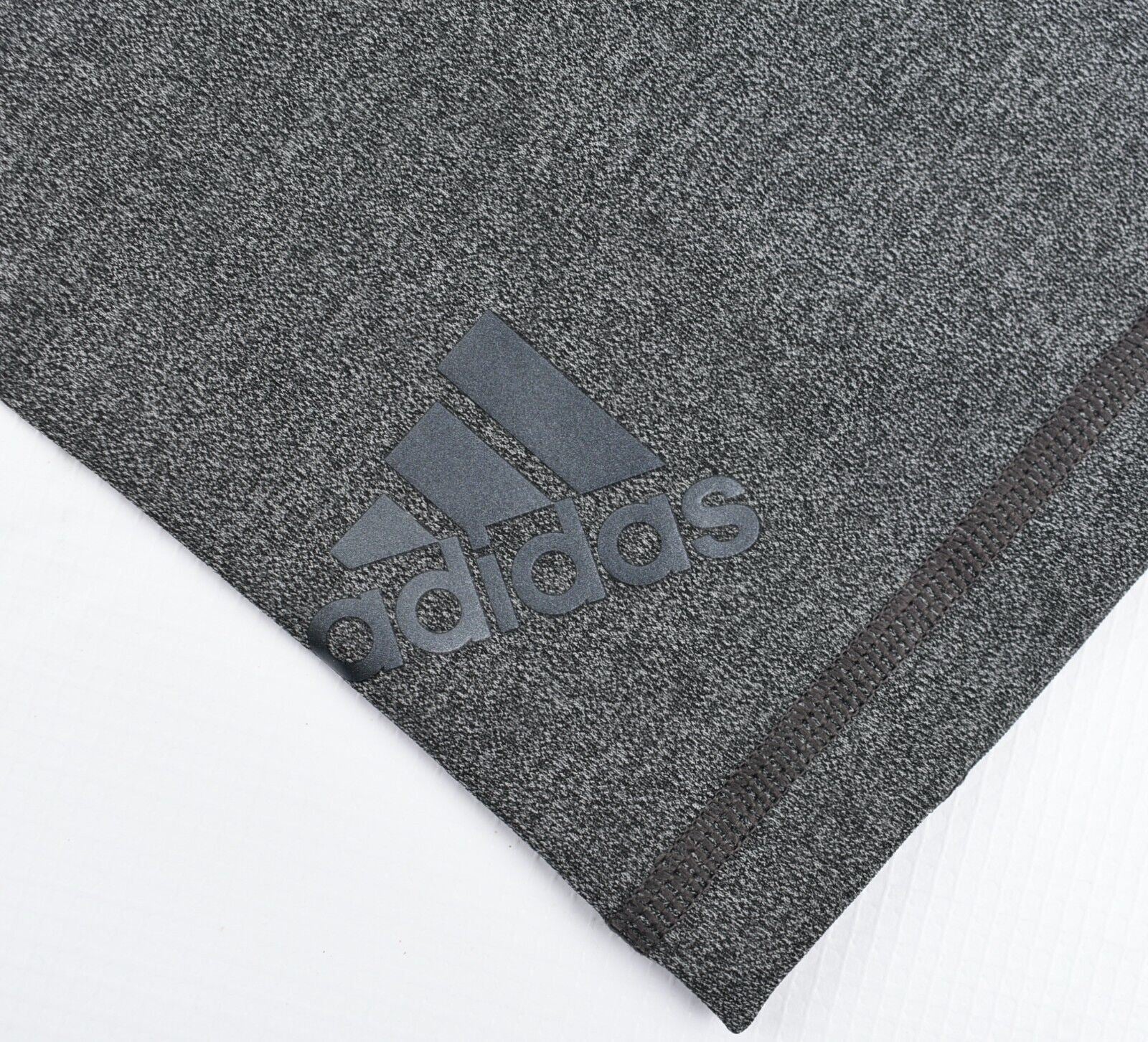 ADIDAS Women's ALPHASKIN 3/4 Sports Leggings, Grey Heather, size S (UK 8-10)