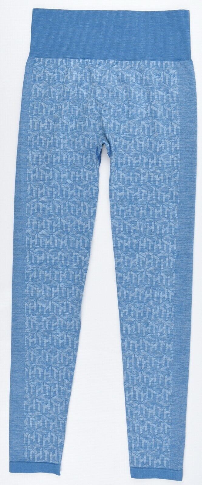 TOMMY HILFIGER Women's Seamless Stretch Knit Leggings, Dusty Indigo, size S
