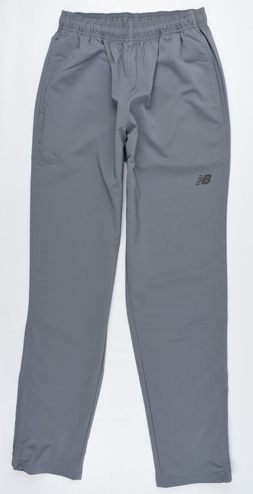 NEW BALANCE Men's Woven Track Pants, Lightweight/Fast Drying, Grey, size SMALL