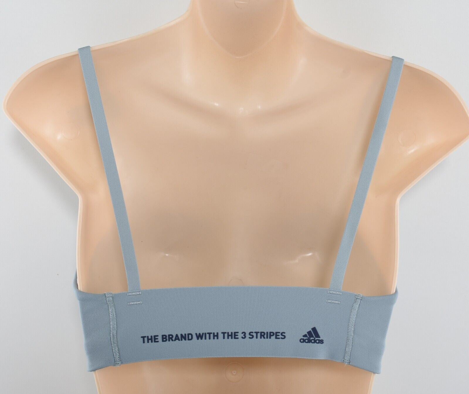 ADIDAS Women's Yoga Studio Light Support Sports Bra, Magic Grey, size S