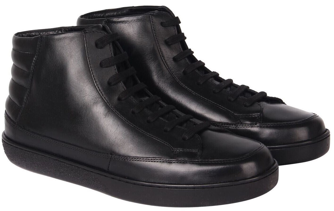 FIRETRAP Men's BRADDEN Mid Top Leather Trainers, size UK 11 / EU 46