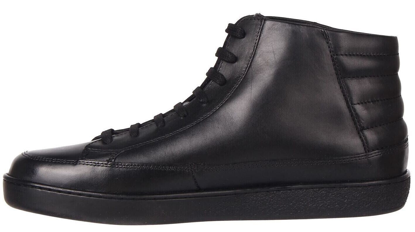 FIRETRAP Men's BRADDEN Mid Top Leather Trainers, size UK 11 / EU 46