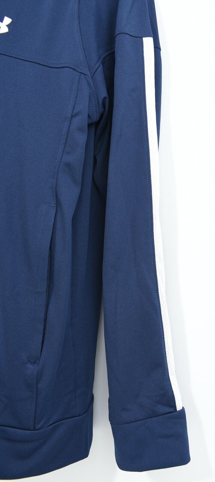 UNDER ARMOUR Men's Sportstyle Zip Tracktop /Jacket, Navy Blue, size M