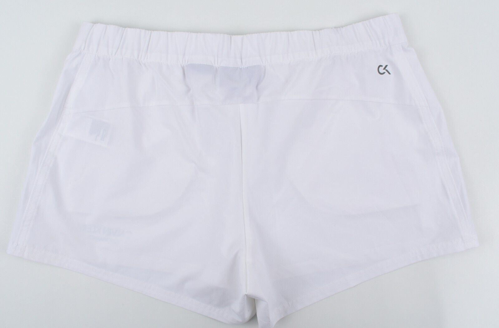 CALVIN KLEIN Performance: Women's Woven Shorts, White, size L /UK 14