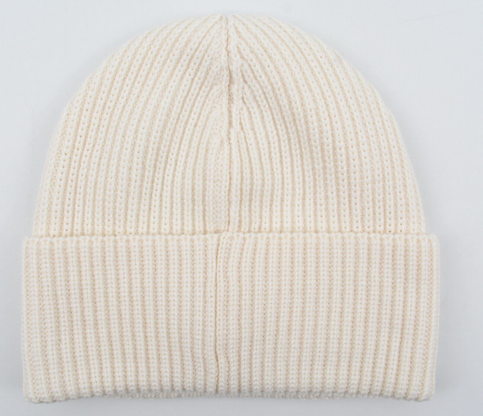 HUGO BOSS x RUSSELL ATHLETICS Women's Rib ZOGGIE Knit Beanie Hat, Off White