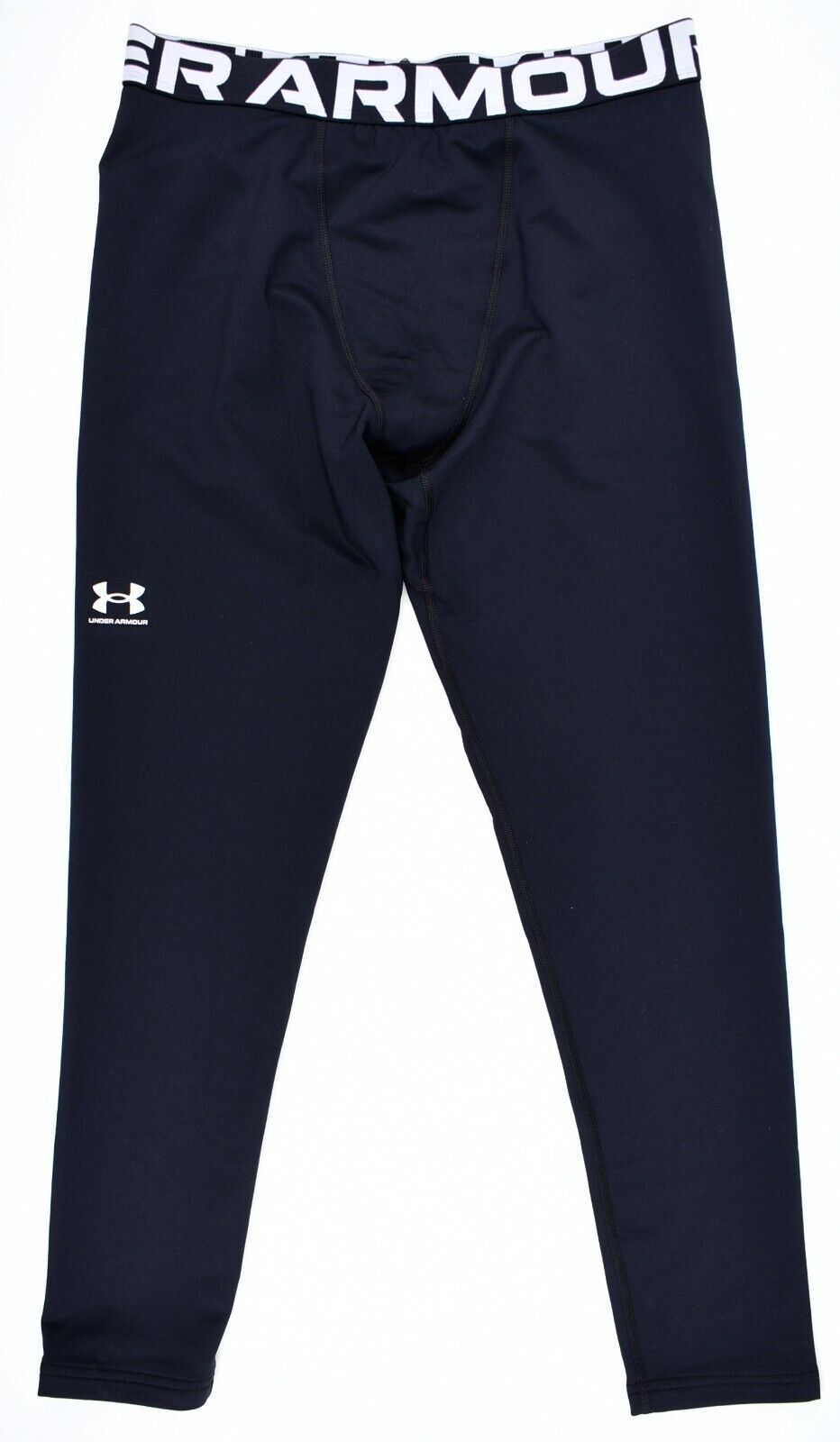 UNDER ARMOUR Boys ColdGear Baselayer Tights, Black, size 13 years