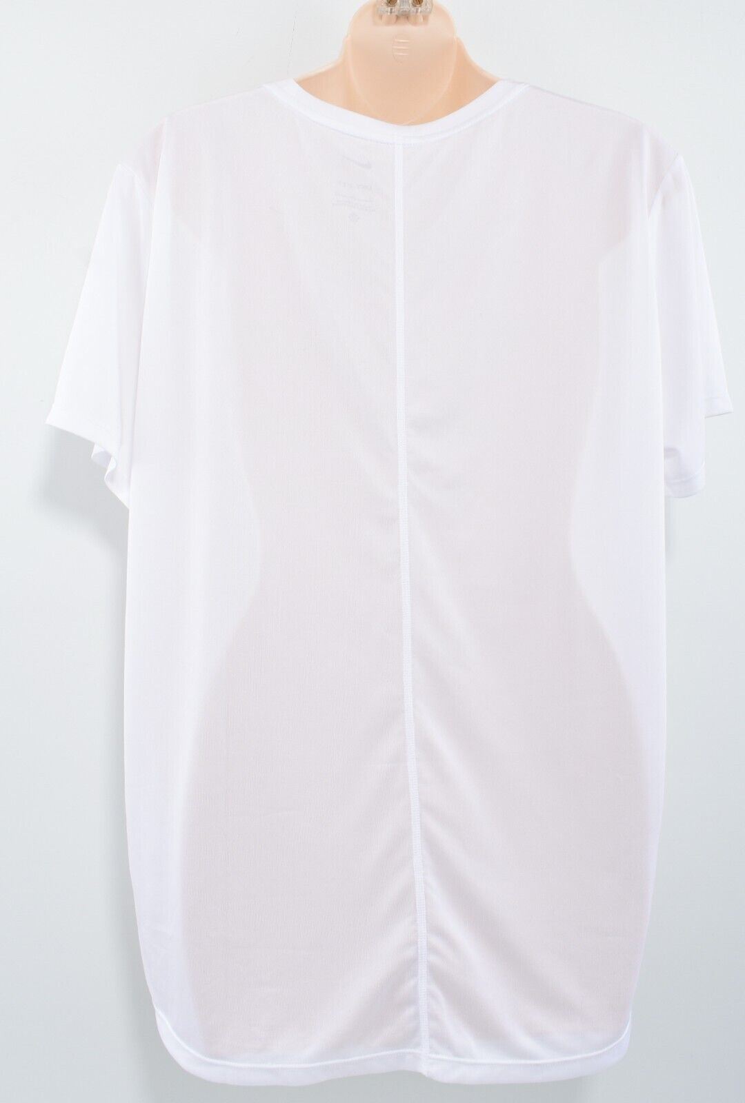 NIKE One Dri-Fit Women's Training Running Gym T-shirt Top, White, size L / UK 16