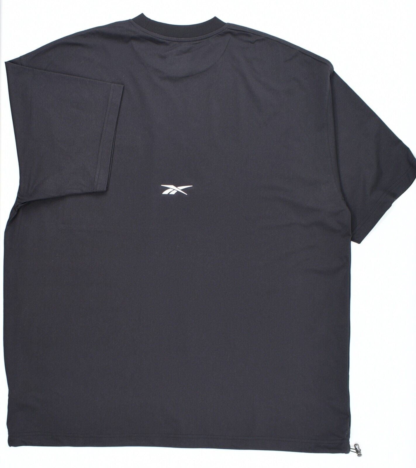 REEBOK Activewear: Men's VECTOR TEE, Black T-shirt, size L-XL