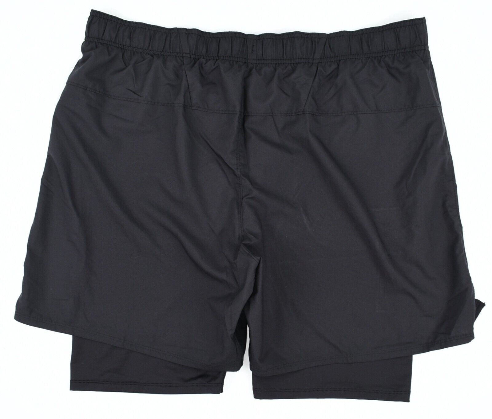 THE NORTH FACE Men's 2-in-1 Active Trail Dual Shorts, Black, size XL