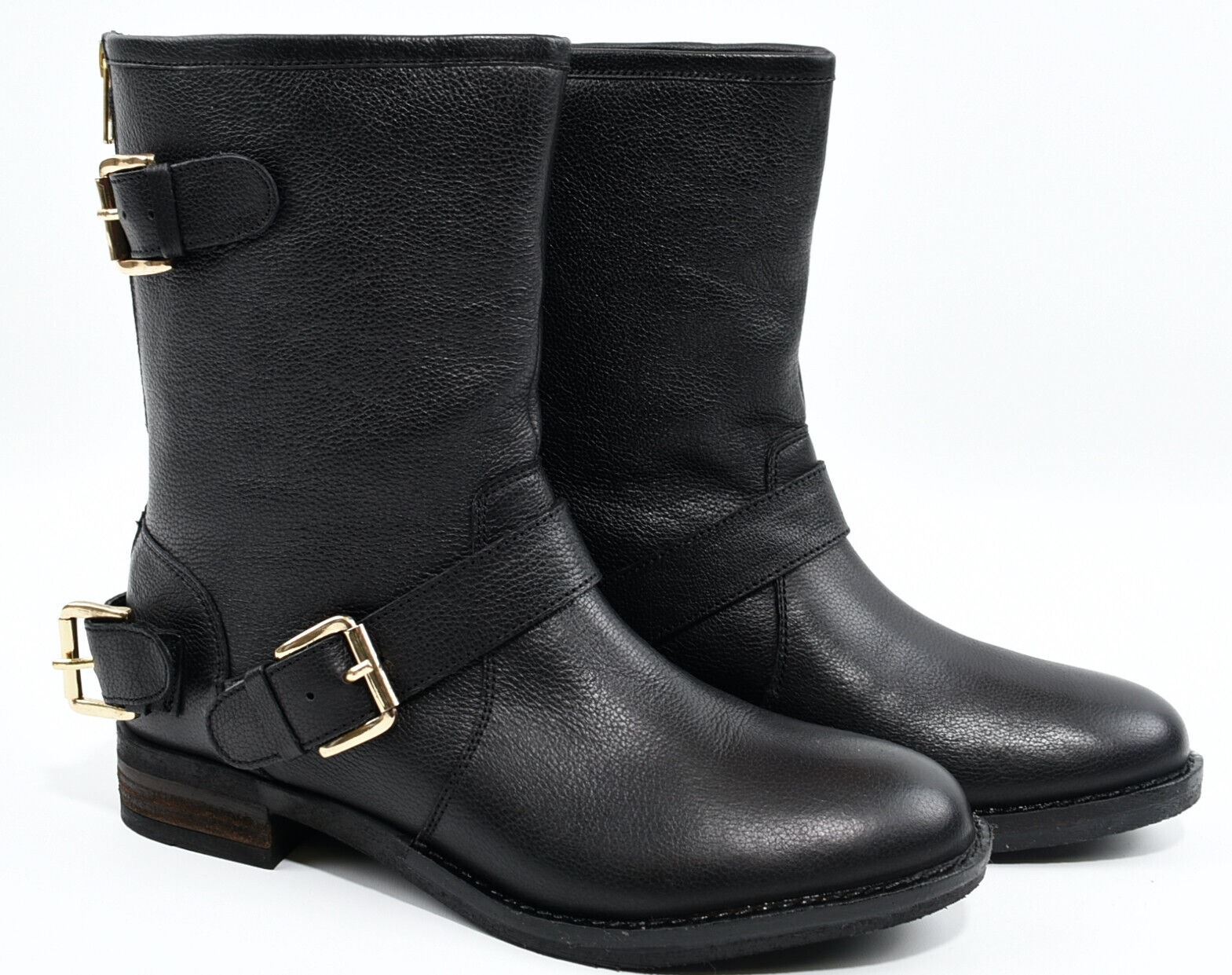 DUNE Women's RIFF 2 Boots, Genuine Leather, Black, size UK 5 /EU 38