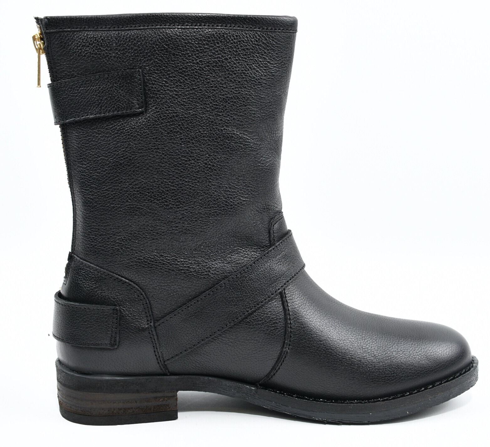 DUNE Women's RIFF 2 Boots, Genuine Leather, Black, size UK 5 /EU 38