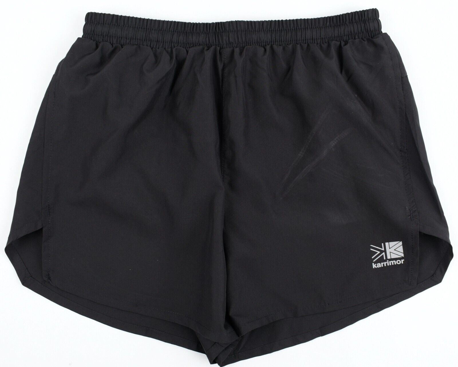 KARRIMOR Men's Race Shorts, Running Shorts /Gym /Workout, Black, size XS