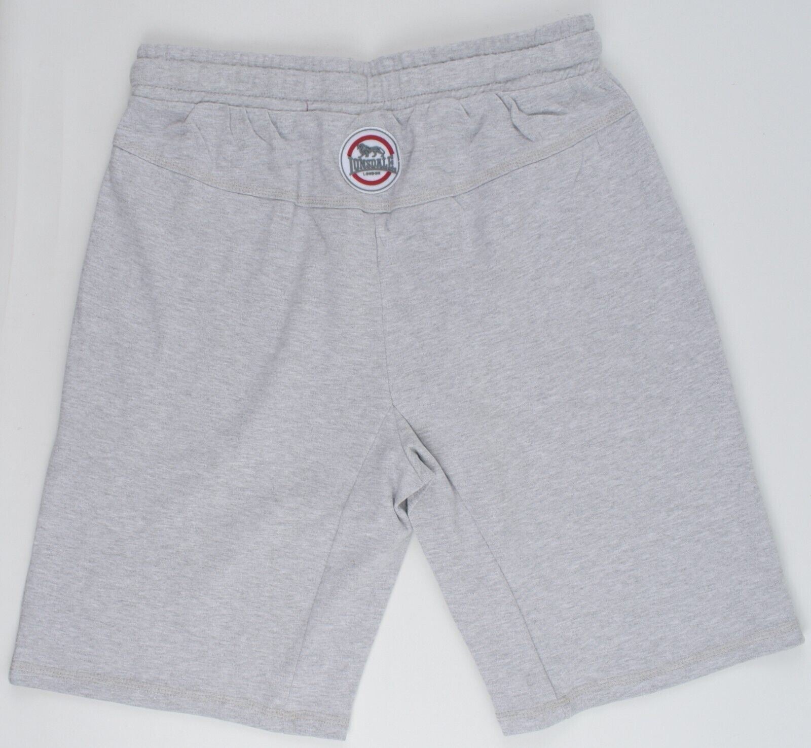 LONSDALE Men's Boxing Lightweight Shorts, Grey Marl, size MEDIUM