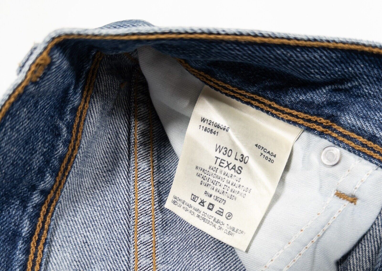 WRANGLER Men's Blue Jeans Size UK W30 L30