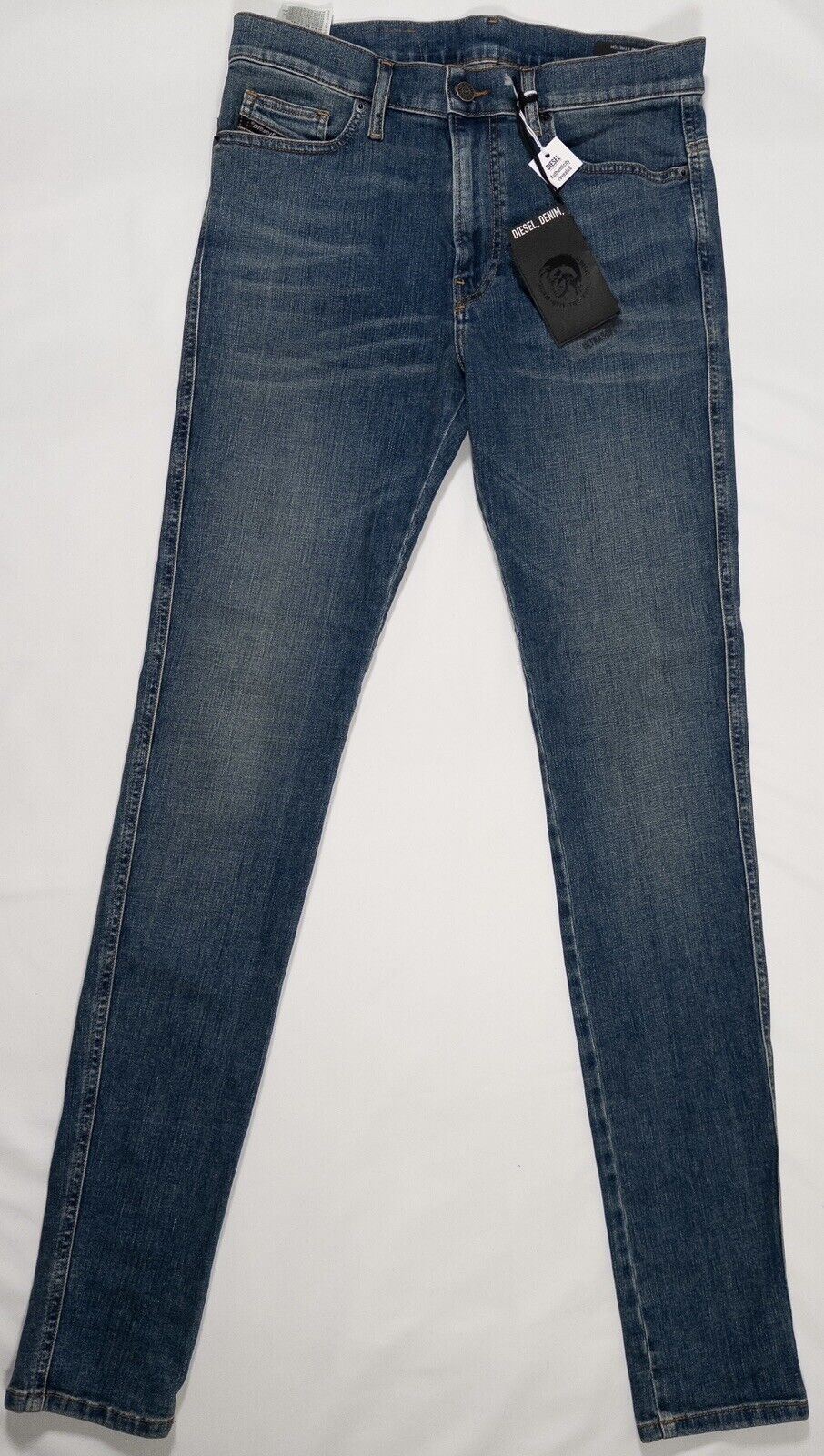 DIESEL Men's Denim Blue Jeans Skinny Size UK W 30 L 32