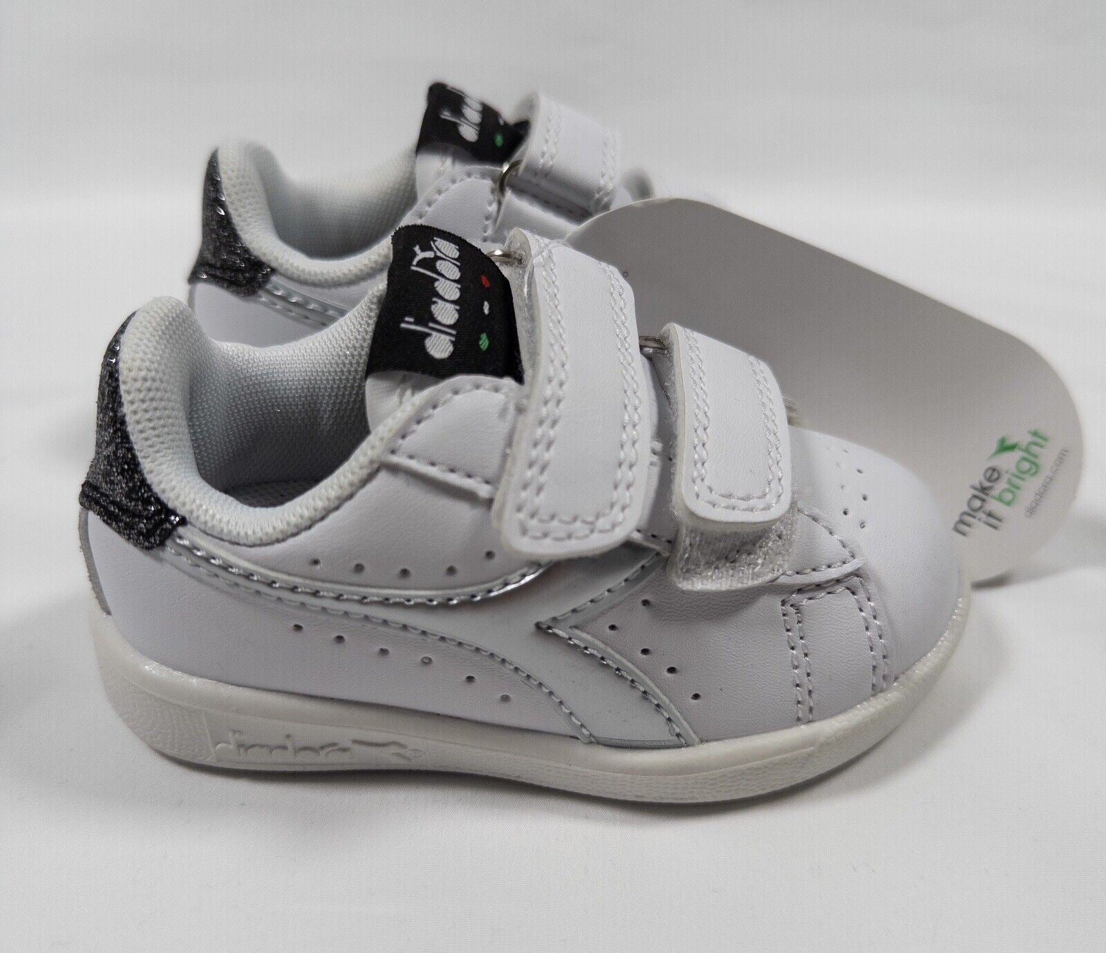 Diadora Kids Baby Girls Shoes Size UK 4.5 infant