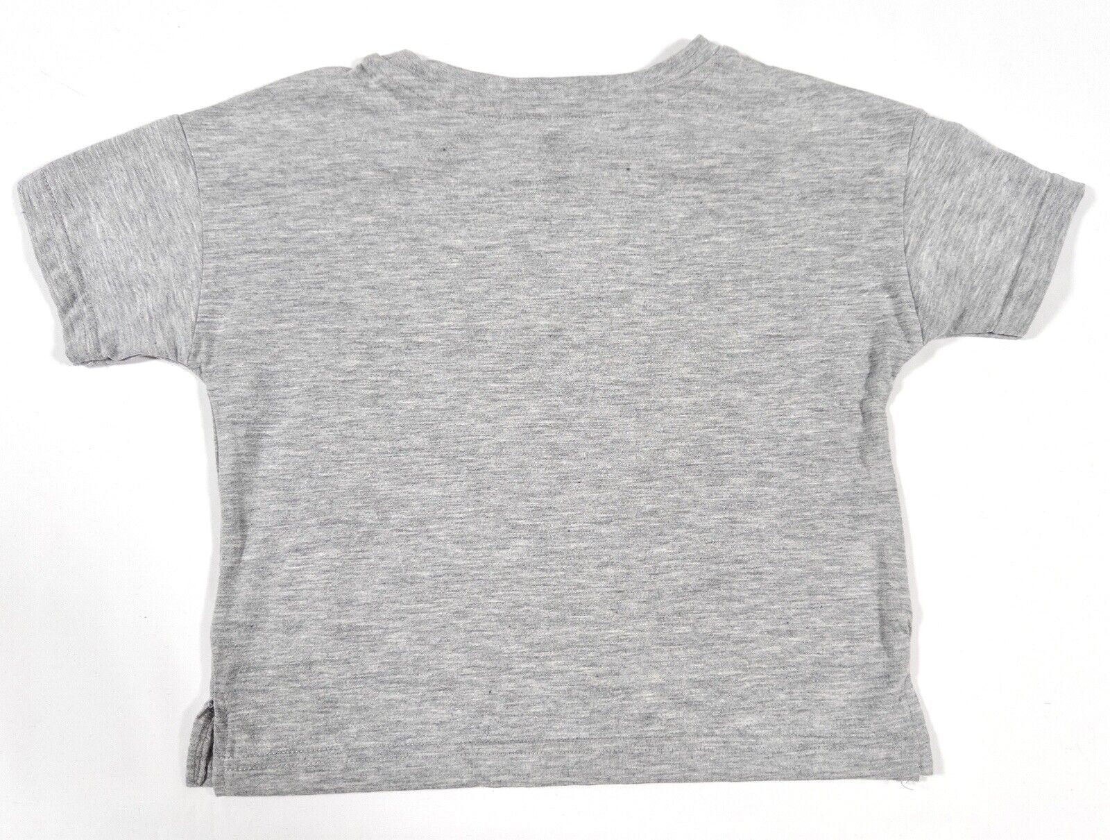 NEW BALANCE Kids Girls Grey T-shirt Top Size UK 4 T