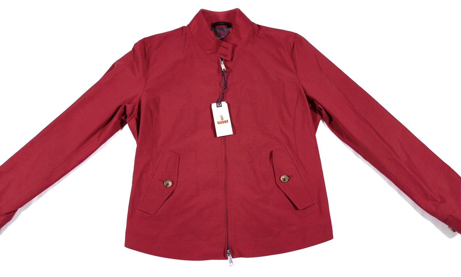BARACUTA Women's Jacket Bomber Coat Red Size UK 18
