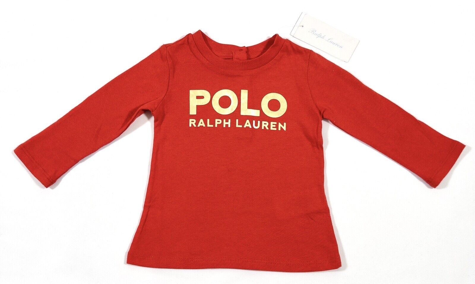 POLO RALPH LAUREN Kids Boys Long Sleeve Top Size 9 Months
