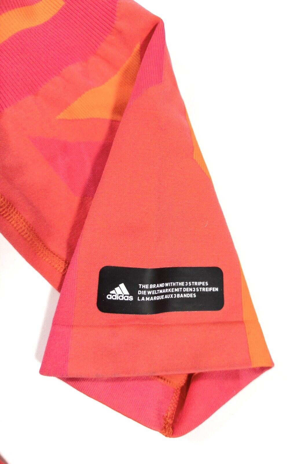 ADIDAS Women's Formotion Sculpt Leggings Training Orange Pink Size UK 32-34