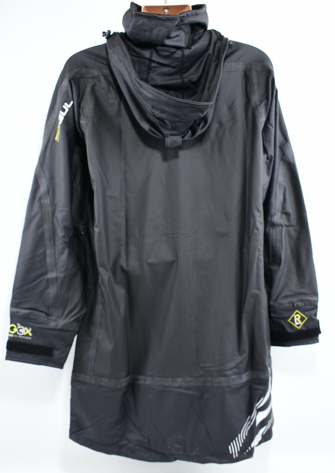 GUL Mens Racelite Pro Rigging Jacket, Black, size XS-S, for chest 32-38 in