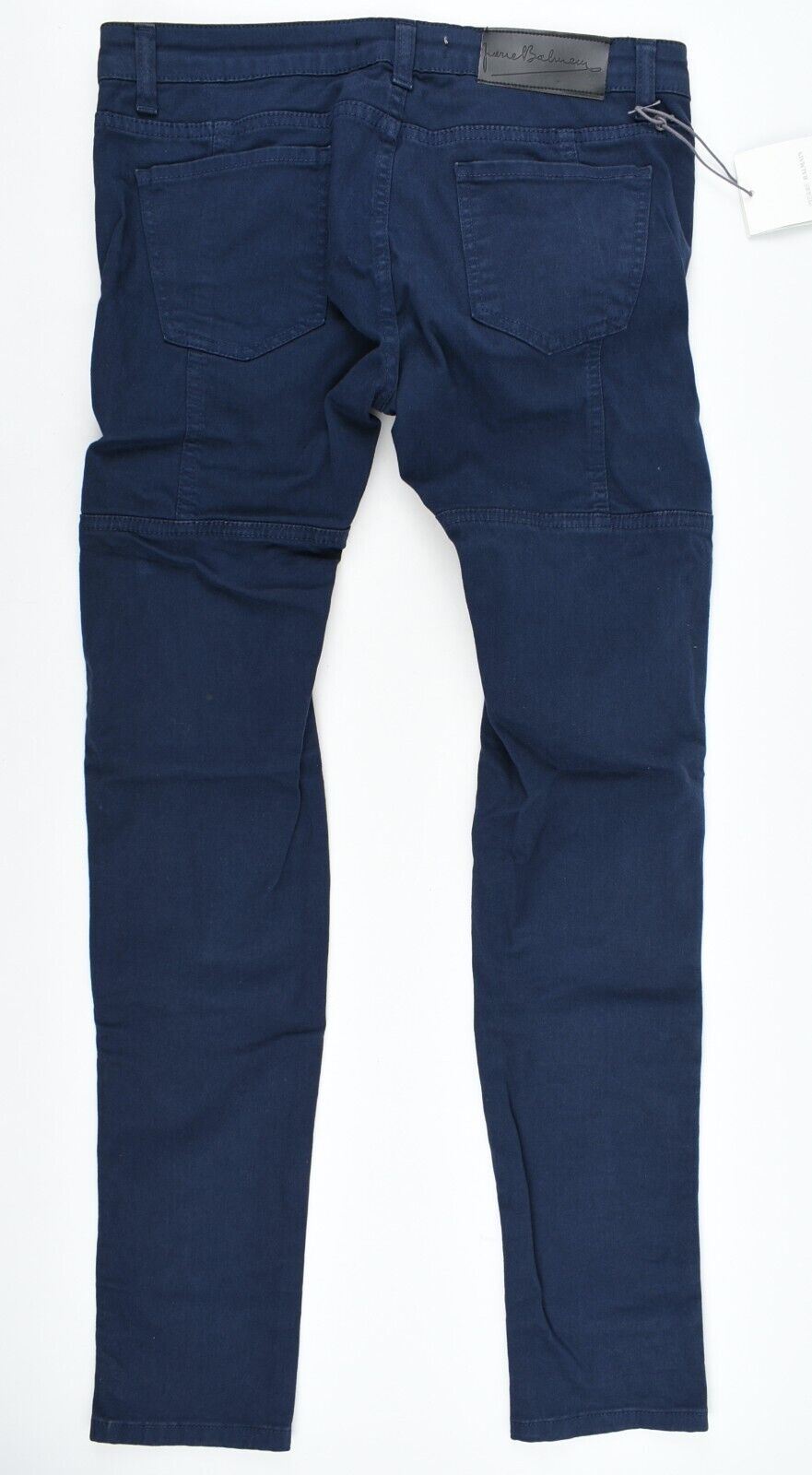 PIERRE BALMAIN Womens Low Rise Skinny Jeans, Blue, size W29-W30