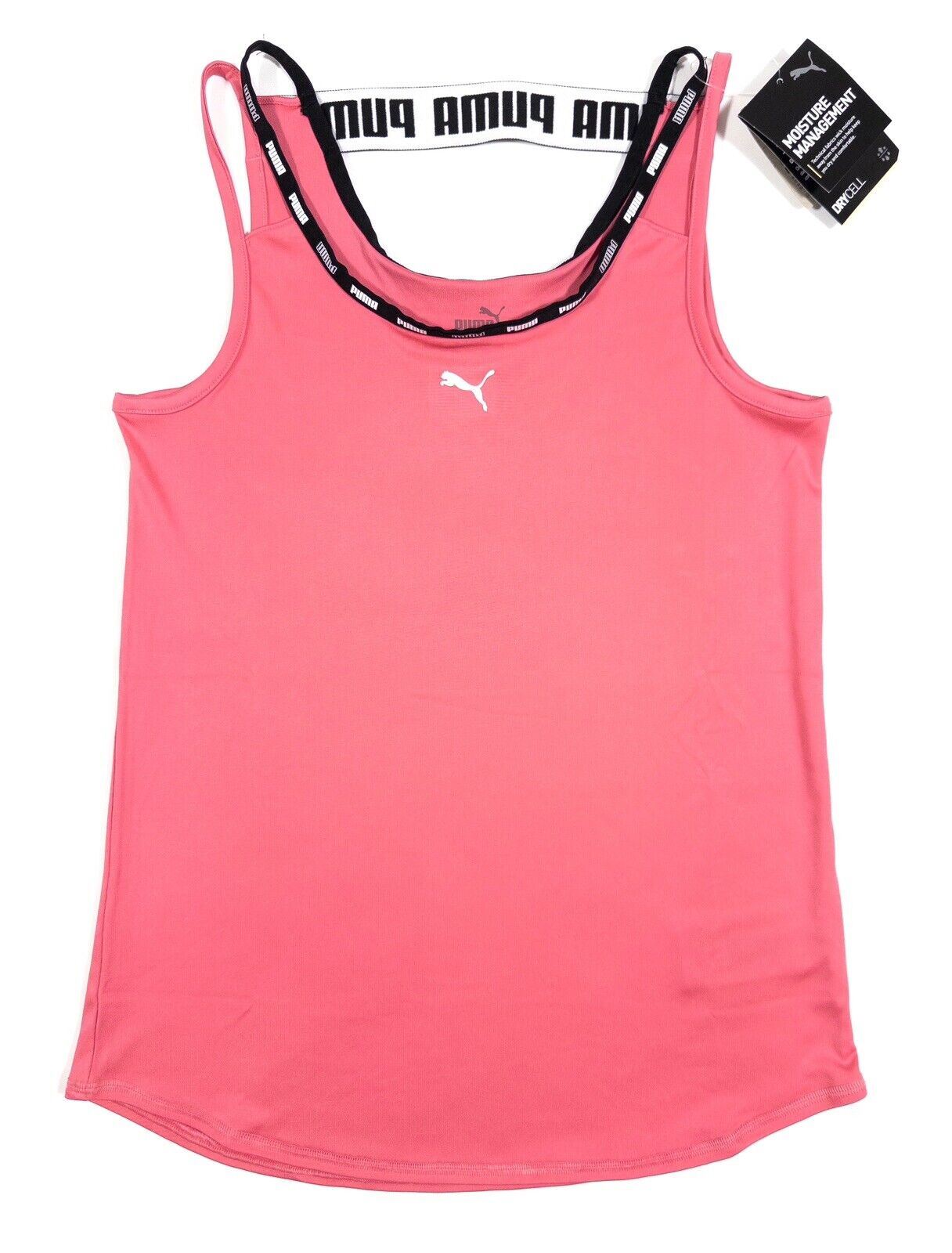 PUMA Kids Girls Pink Tank Top Sports Top Size UK 13-14 Years