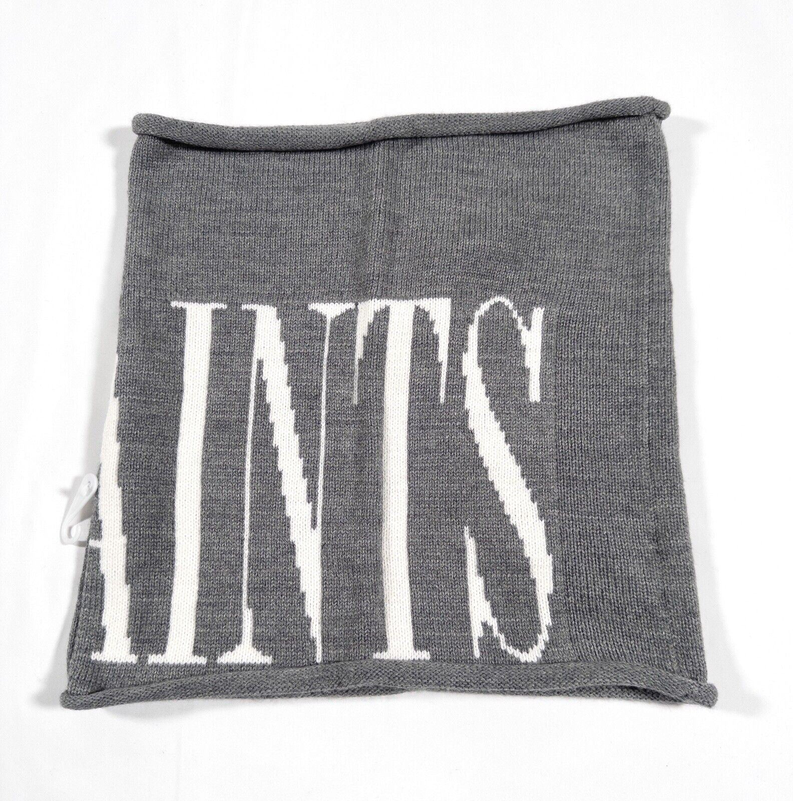 ALL SAINTS Men's Grey Snood Scarf Size UK One Size