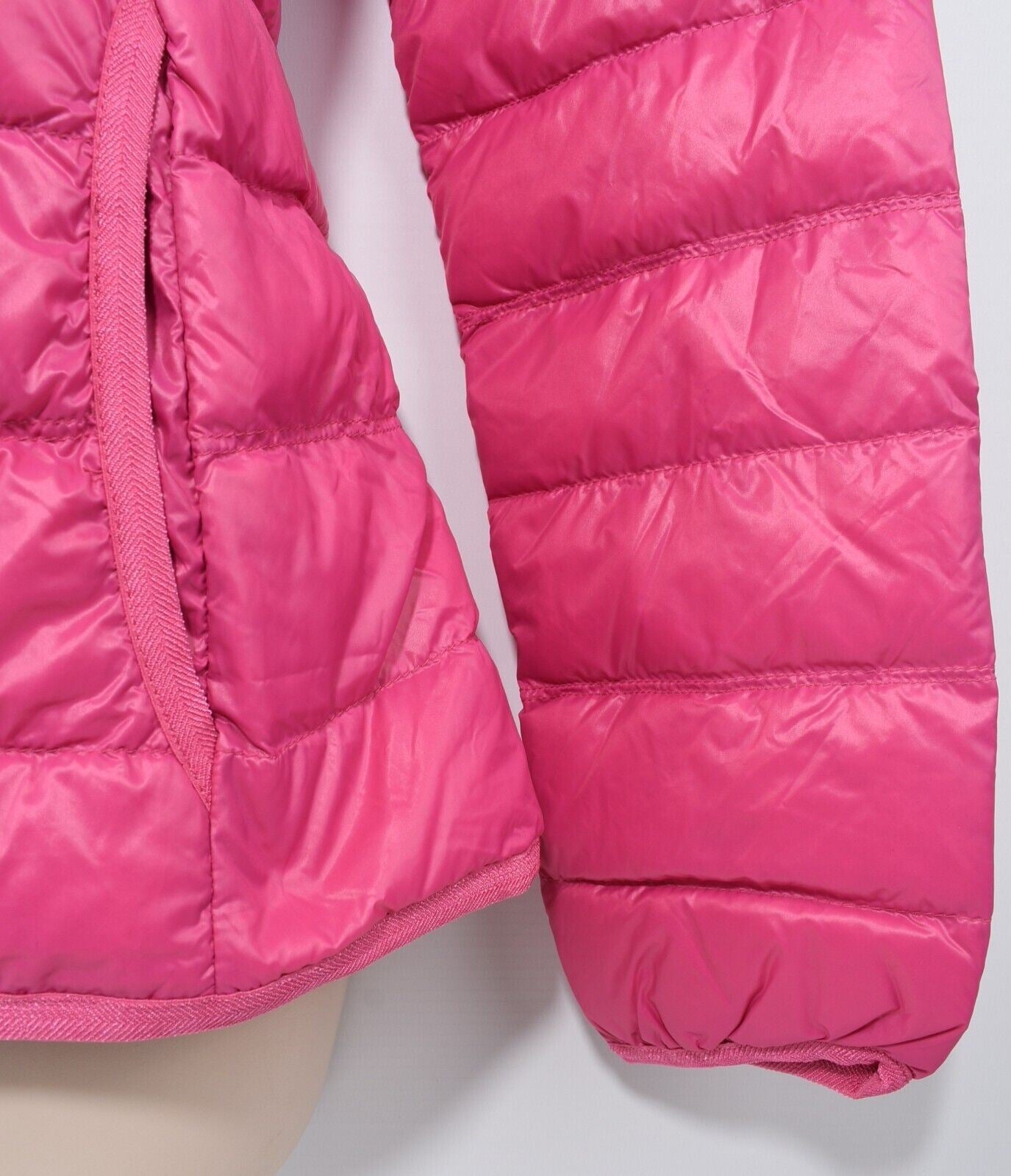 EA7 EMPORIO ARMANI Womens Lightly Down Padded PACKABLE Jacket, Pink size S