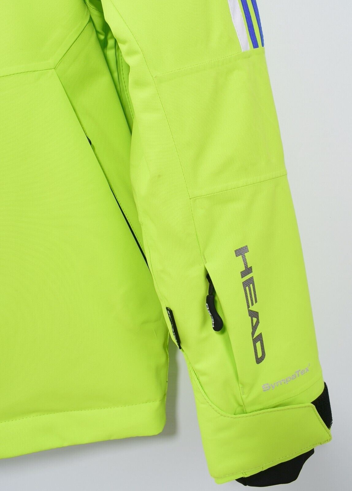 HEAD PRO JUNIOR Boys Ski Jacket, Neon Green, size 10 years /140cm