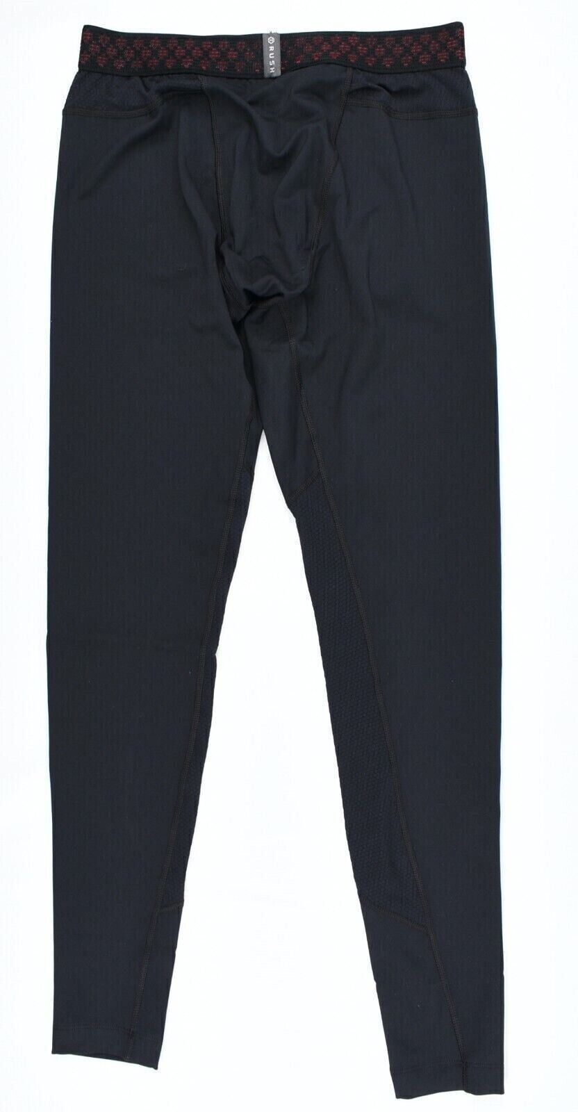 UNDER ARMOUR Mens RUSH Tight HeatGear Activewear Leggings, Black, size SMALL