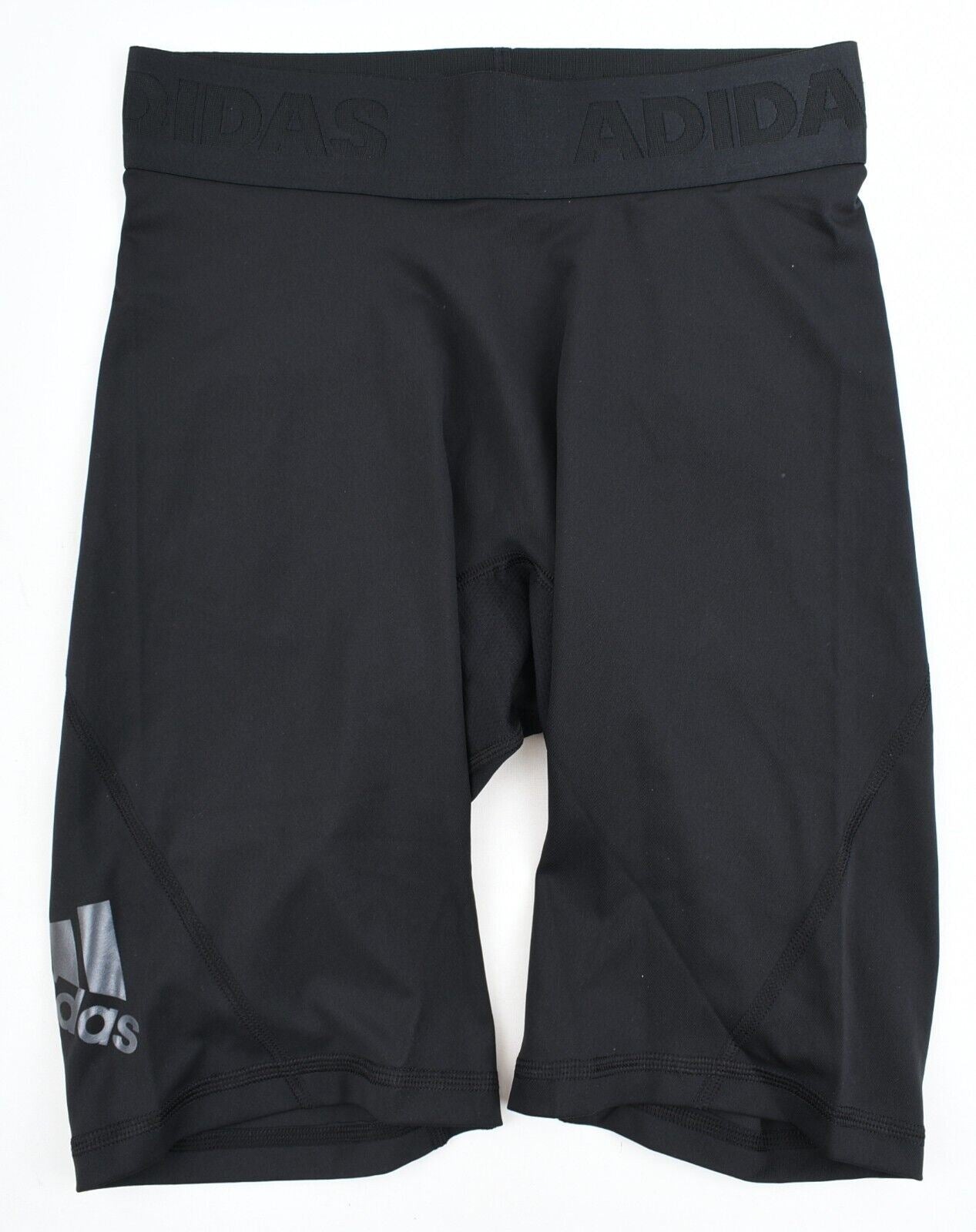 ADIDAS Mens Alphaskin Training Gym Shorts Tights, Black, size SMALL