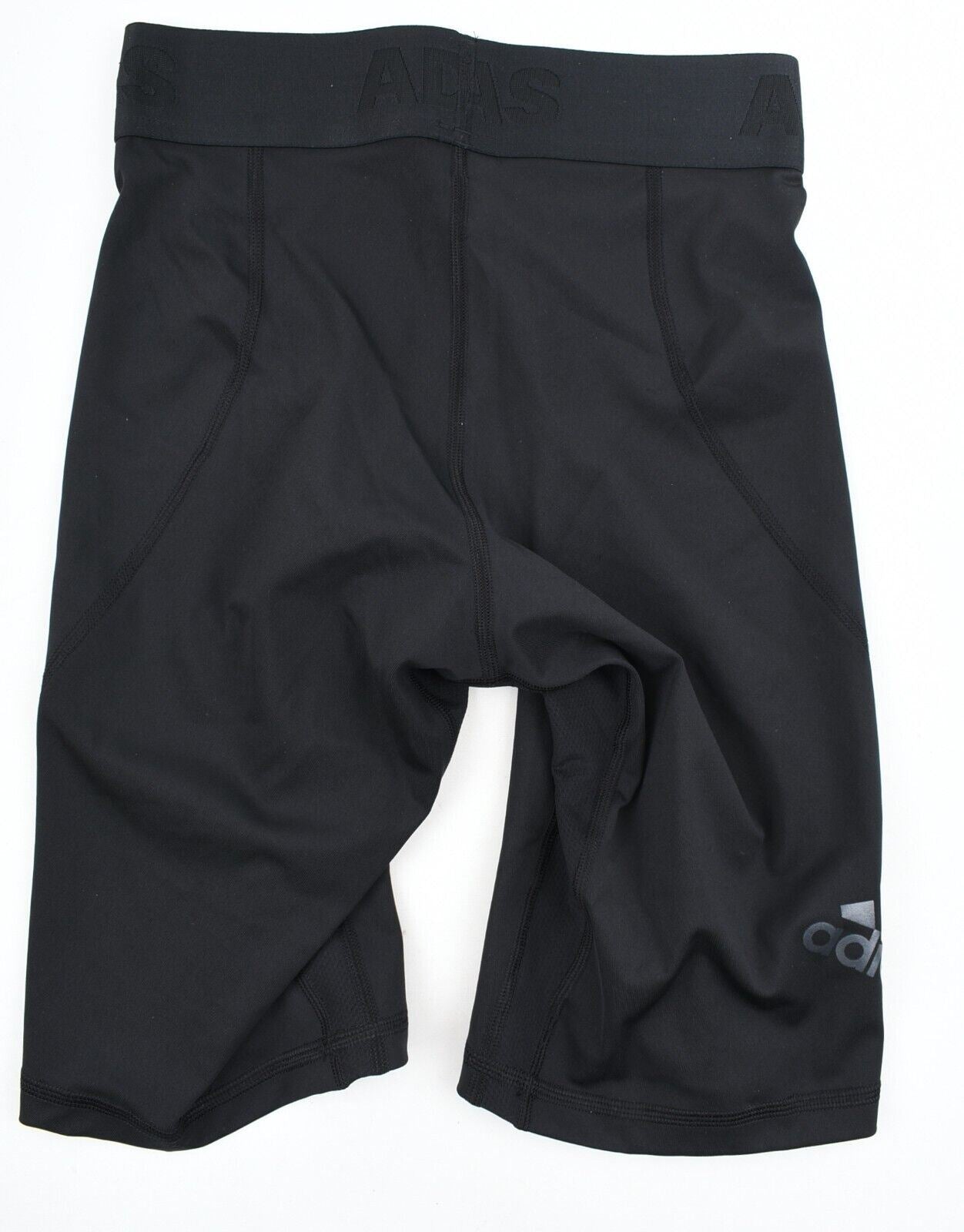 ADIDAS Mens Alphaskin Training Gym Shorts Tights, Black, size SMALL