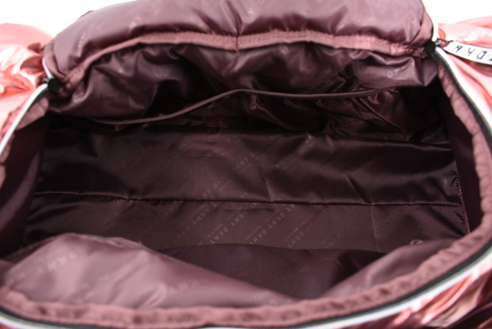 DKNY Women's Rose Gold Duffle Bag Overnight Bag