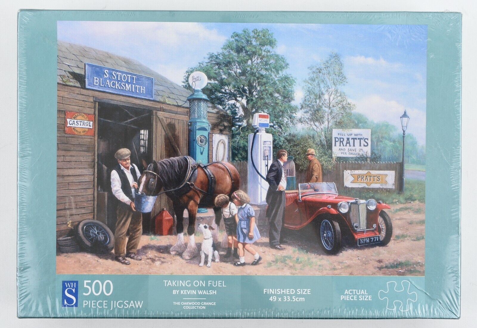 WHSmith Taking On Fuel (by Kevin Walsh) 500pcs Jigsaw Puzzle