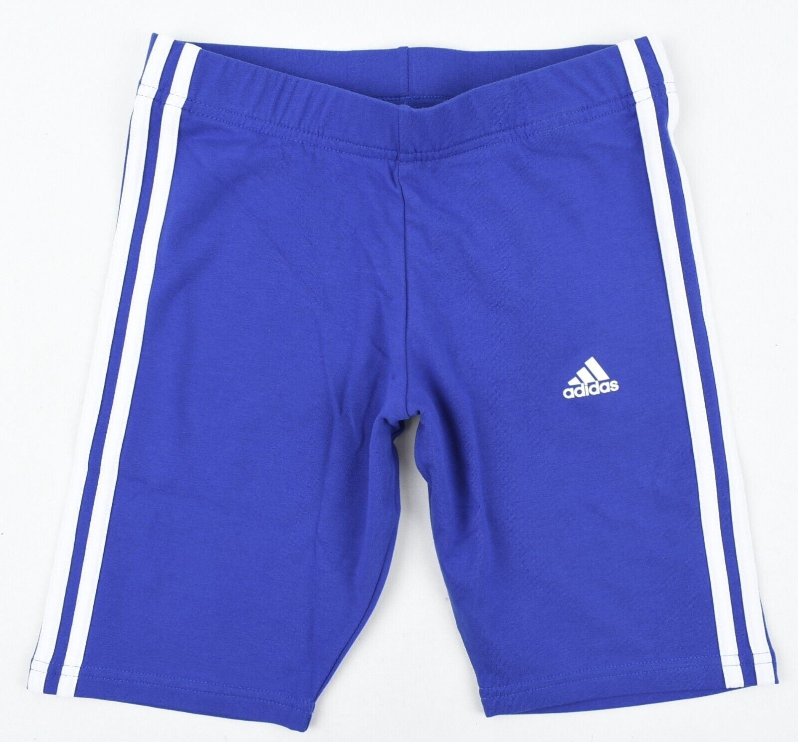 ADIDAS Womens 3 Stripes Essential Cycling Shorts, Leggings, Bold Blue, size M