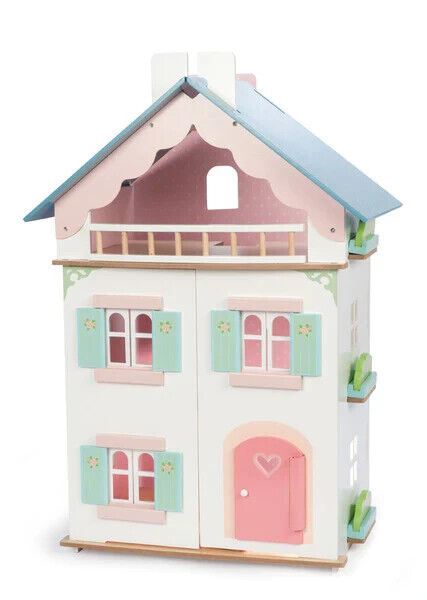 LE TOY VAN Daisy Lane JULIETTE'S HOUSE Wooden Dolls House, 3+ years