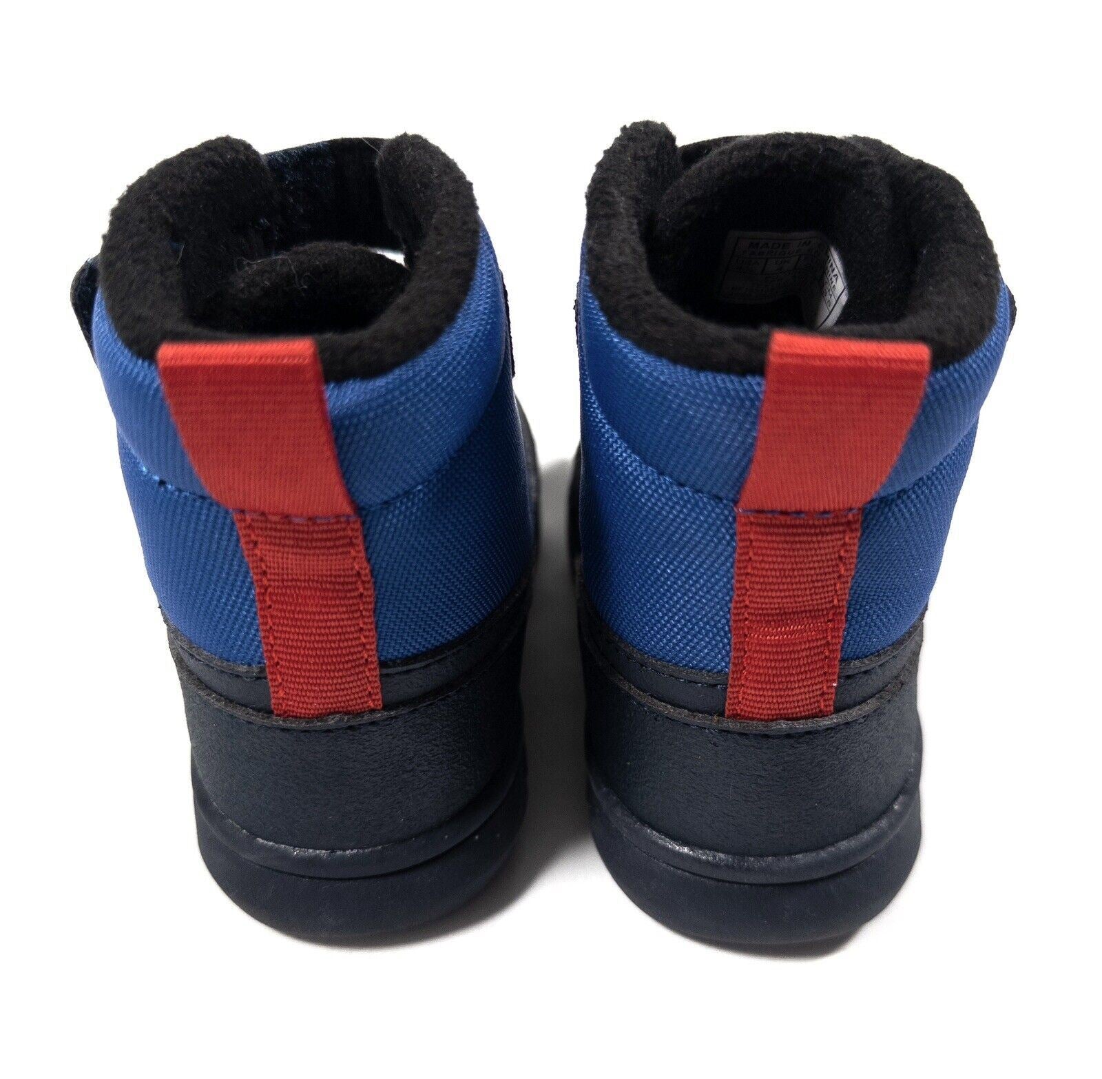 POLO RALPH LAUREN Infant Boys Blue High Top Winter Boots Size UK 4